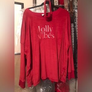 Joyspun Christmas pajamas 3 pieces